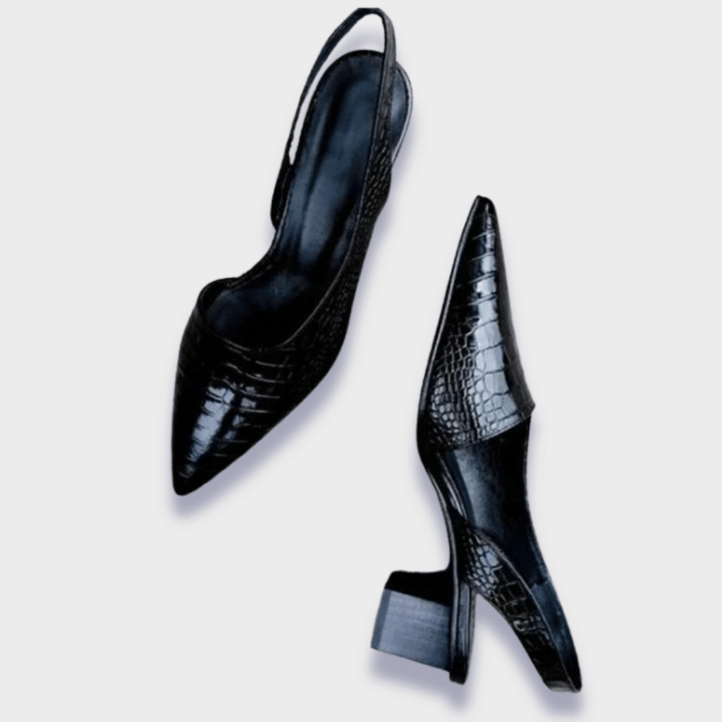 Premium Synthetikleder Orthopädische Pumps