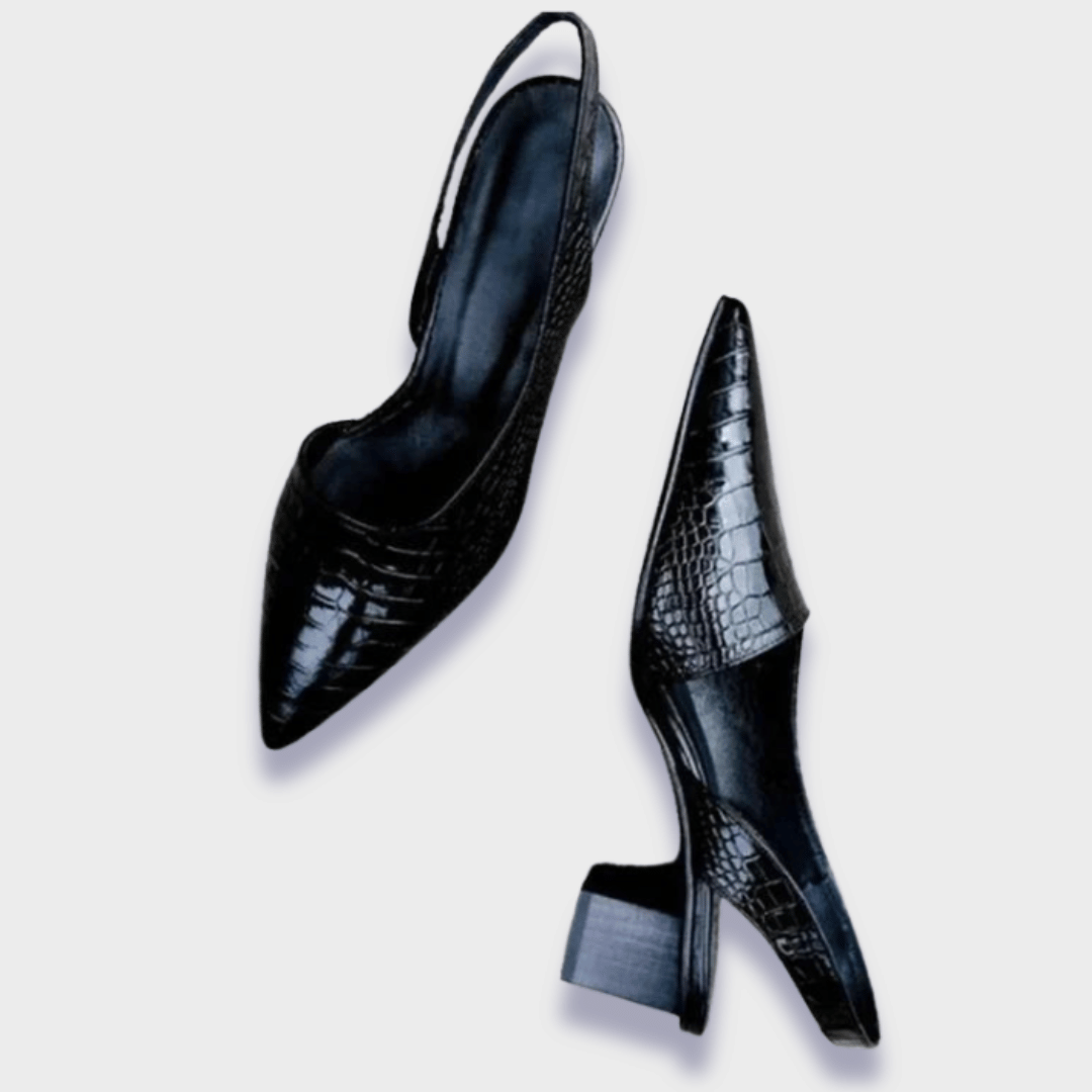 Premium Synthetikleder Orthopädische Pumps