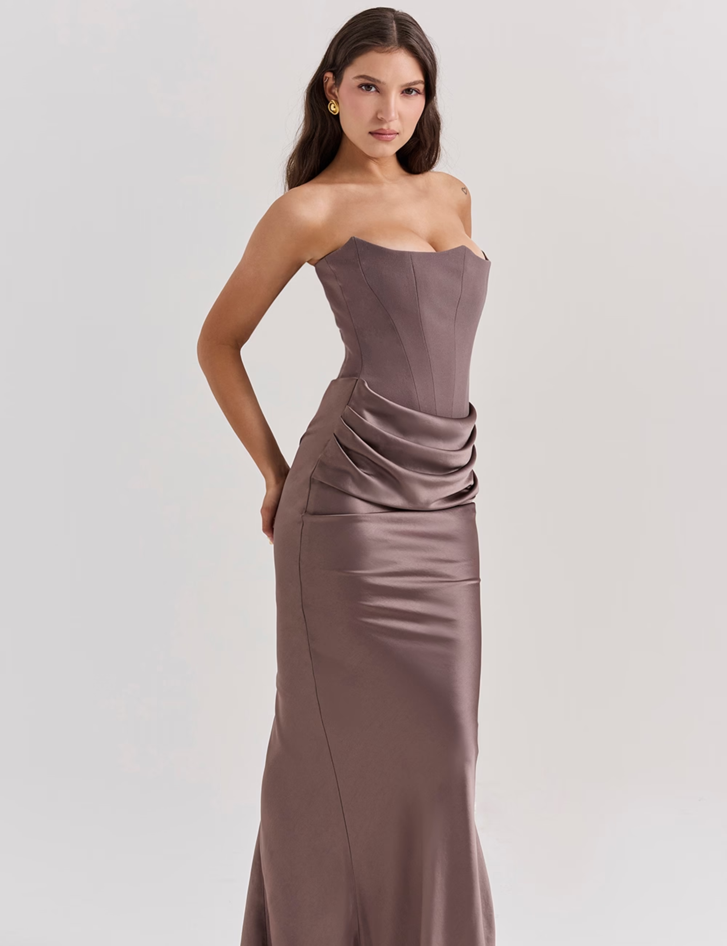 Maxi Korsett Kleid