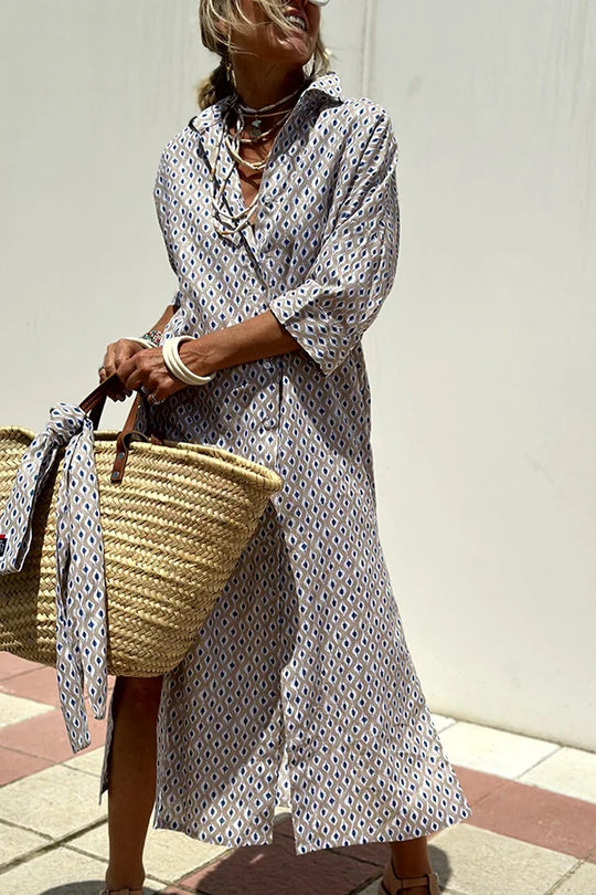 Luftiges Sommerkleid mit Floralem Muster