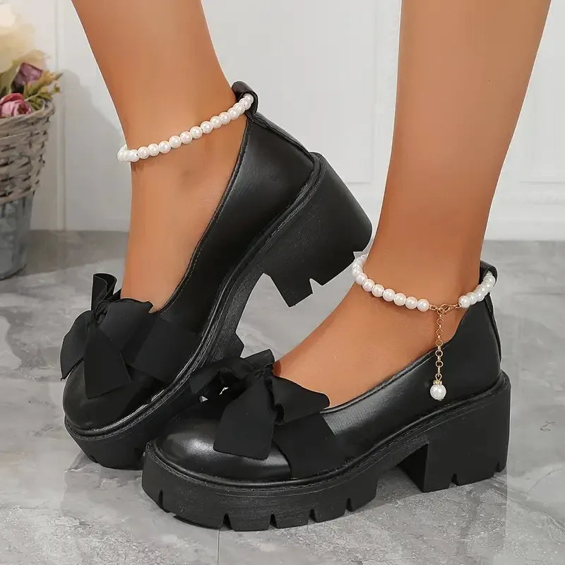 Klassische Damenslipper aus Leder, stilvoll & komfortabel