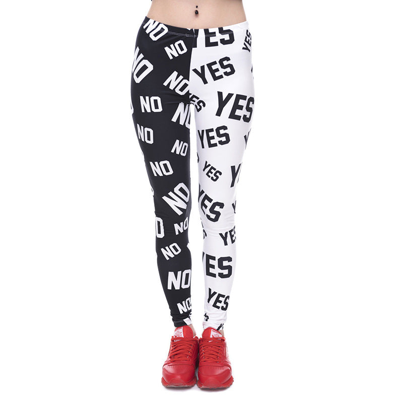 Damen Mandala-Ombre Leggings mit hohem Bund und formendem Stretch Shopy Nory