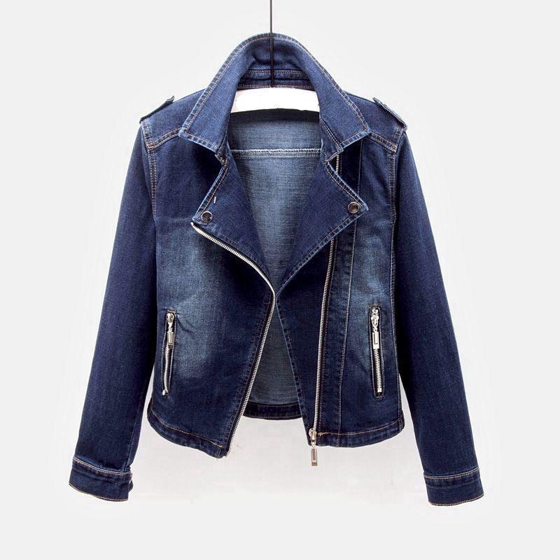 Motorrad Jeansjacke Damen
