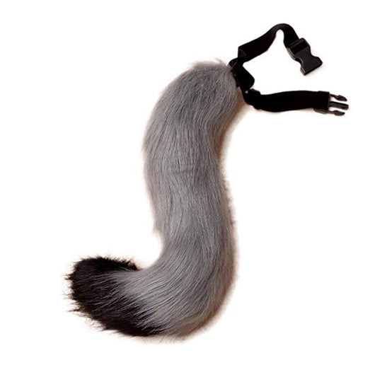 Damen Abnehmbarer flauschiger Faux‑Fur‑Schwanz mit verstellbarem Befestigungs‑Gürtel Shop Nory