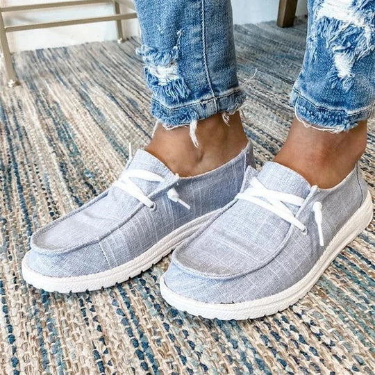 Damen Freizeitschuhe mit luftiger Textil-Oberfläche und rutschfester Sohle Shopnory