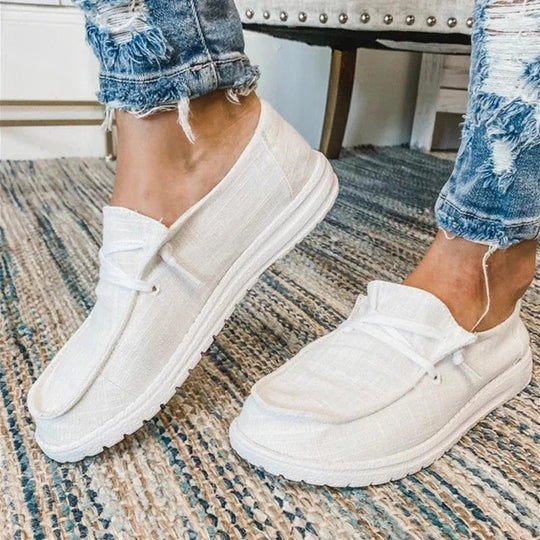 Damen Freizeitschuhe mit luftiger Textil-Oberfläche und rutschfester Sohle Shopnory