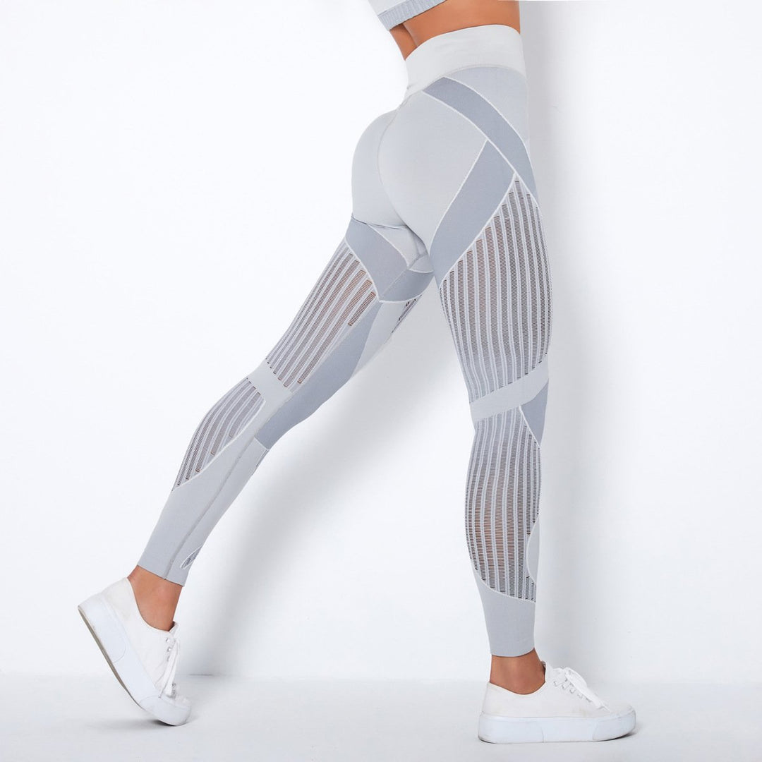 High-Waist-Yogahose mit Po-Lifting-Effekt