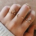 Damen Schmuck Set mit Sternen und Monden Shop Nory