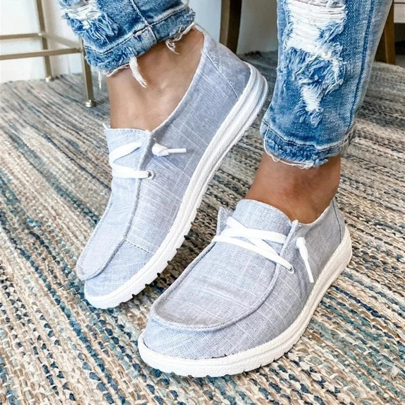 Damen Freizeitschuhe mit luftiger Textil-Oberfläche und rutschfester Sohle Shopnory