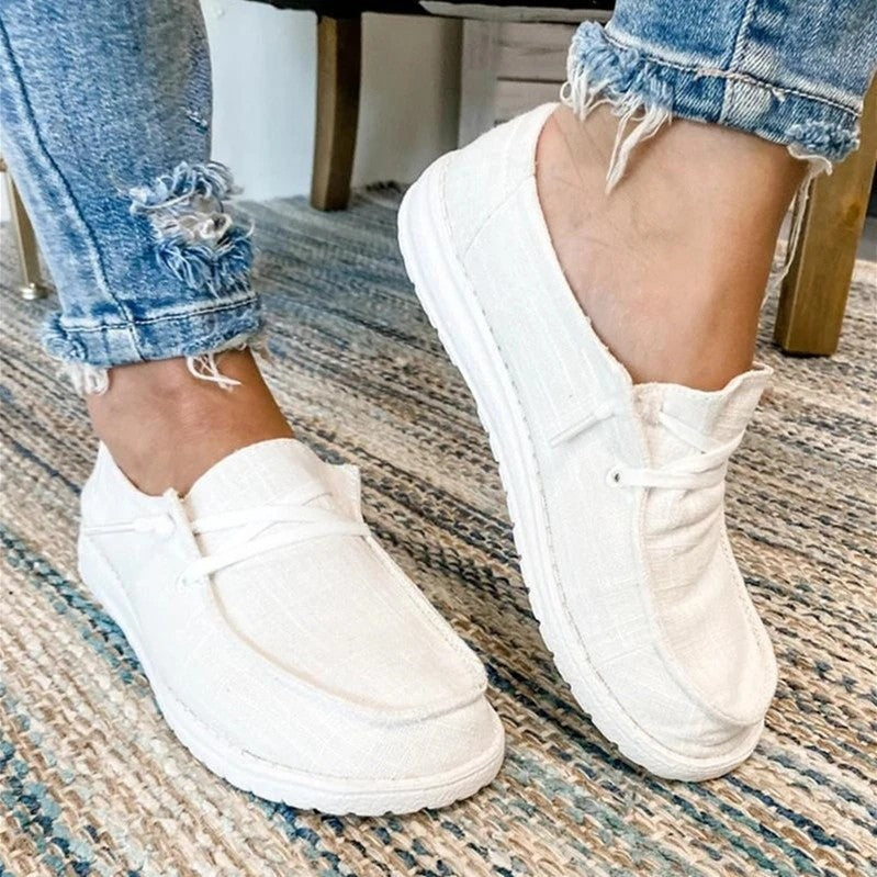 Damen Freizeitschuhe mit luftiger Textil-Oberfläche und rutschfester Sohle Shopnory