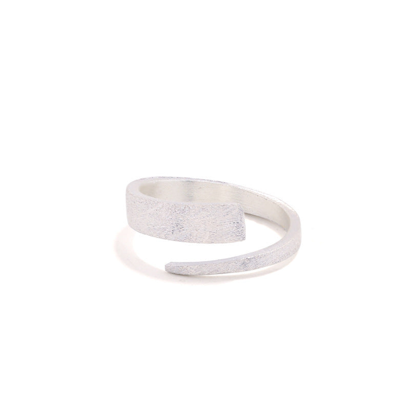 Damen Offener Ring mit modernem, strukturiertem Design Shop Nory