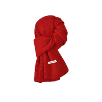 Einzelschal Rot