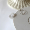 Damen offener Ring mit doppeltem Banddesign Shop Nory