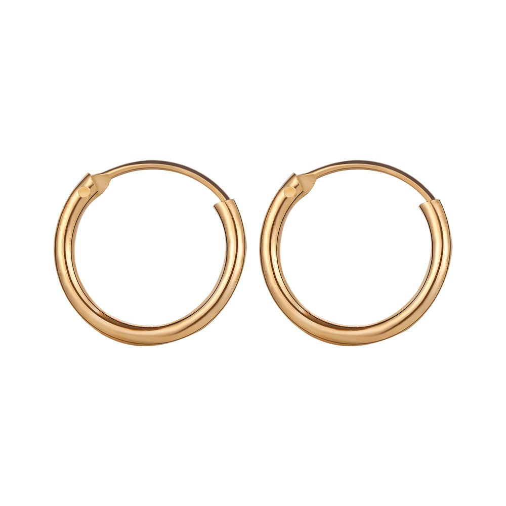 Damen Creolen aus hochwertigem Metall mit elegantem Design Shop Nory