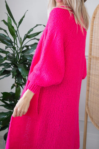 Offene Front Strickjacke