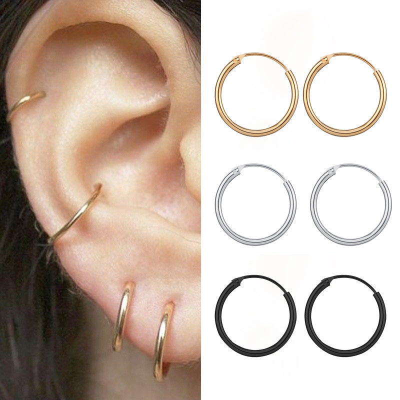 Damen Creolen aus hochwertigem Metall mit elegantem Design Shop Nory