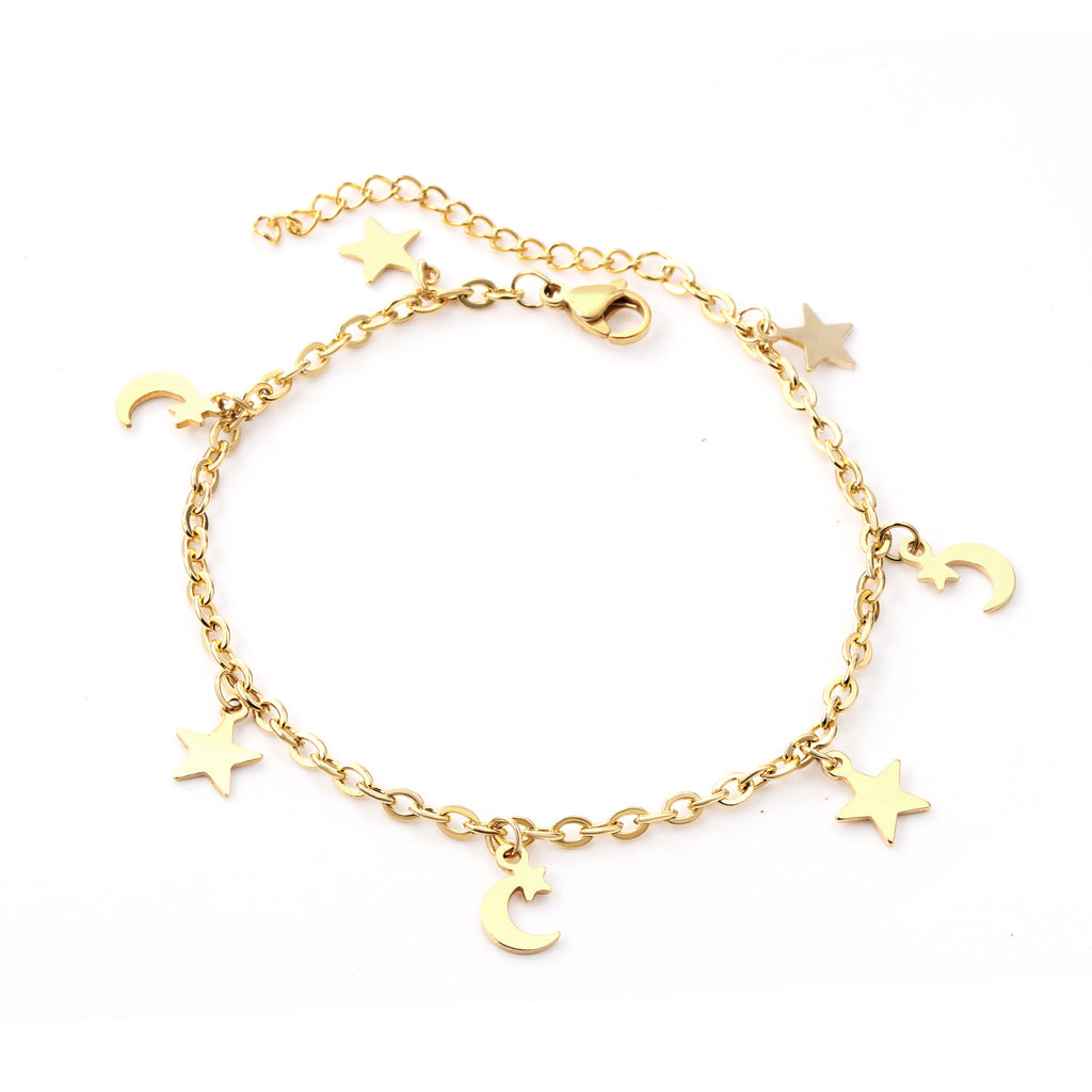 Damen Armband mit herzförmigem Design aus hochglanzpoliertem Edelstahl Shop Nory