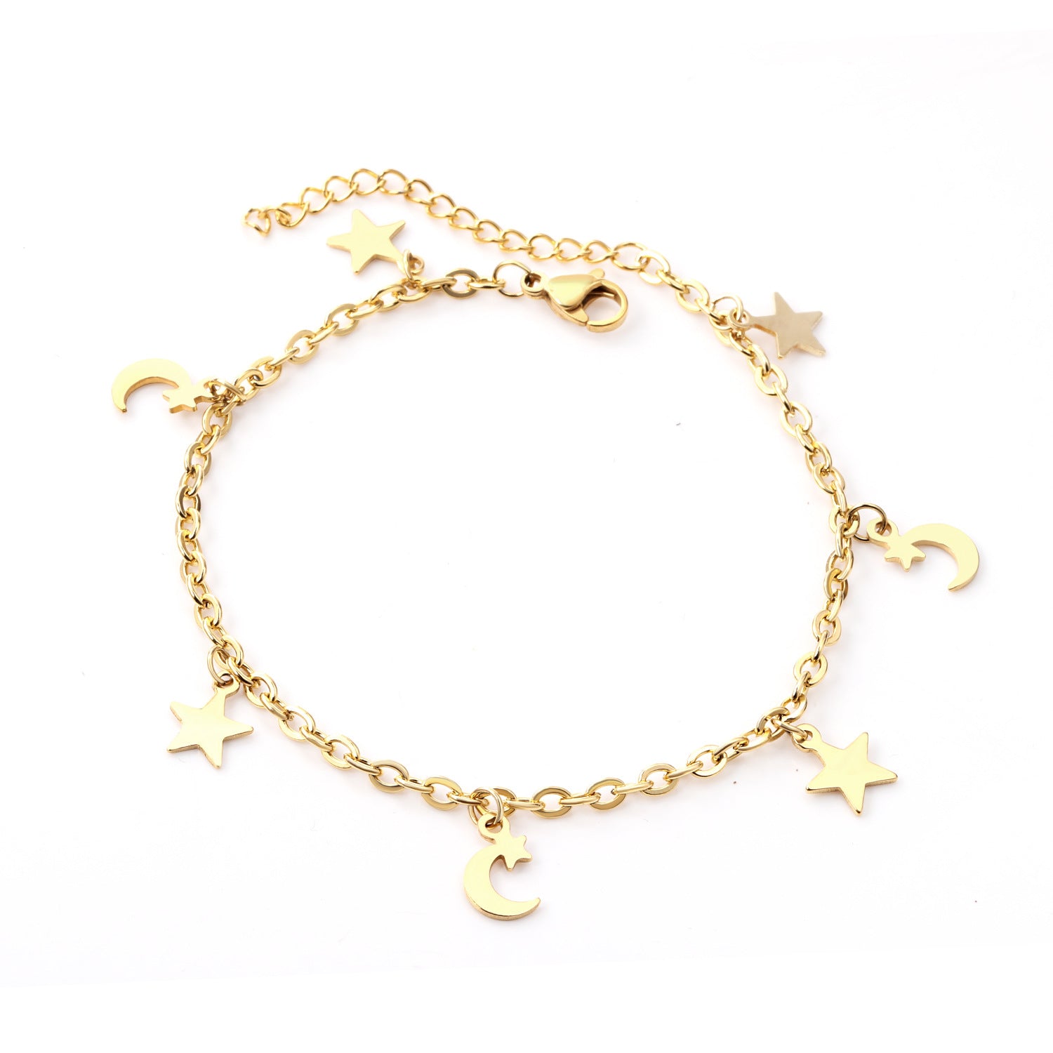 Damen Armband mit herzförmigem Design aus hochglanzpoliertem Edelstahl Shop Nory