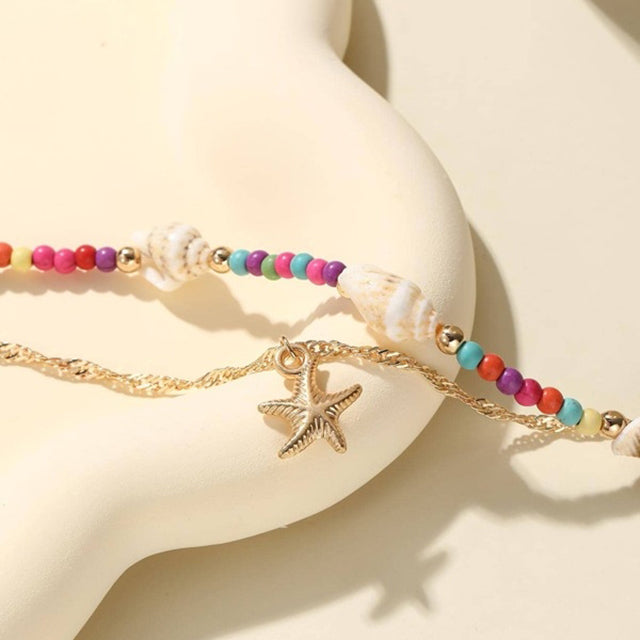 Böhmisches Muschelperlenarmband | Shop Nory