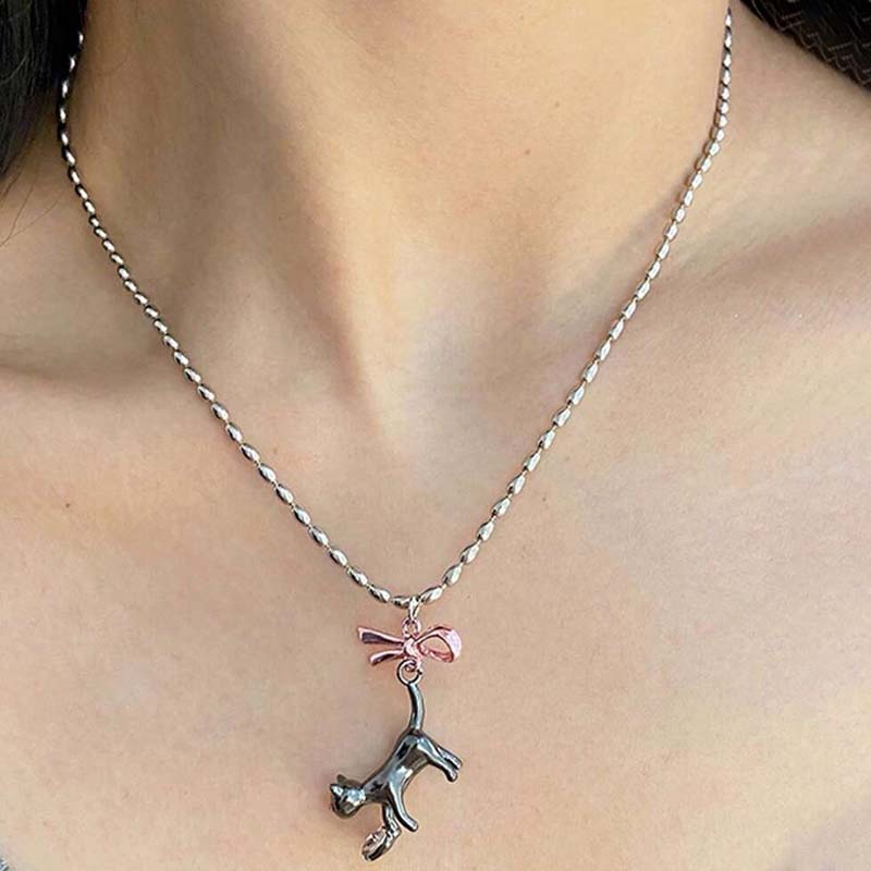 Halskette Mit Katzenanhänger | Shop Nory
