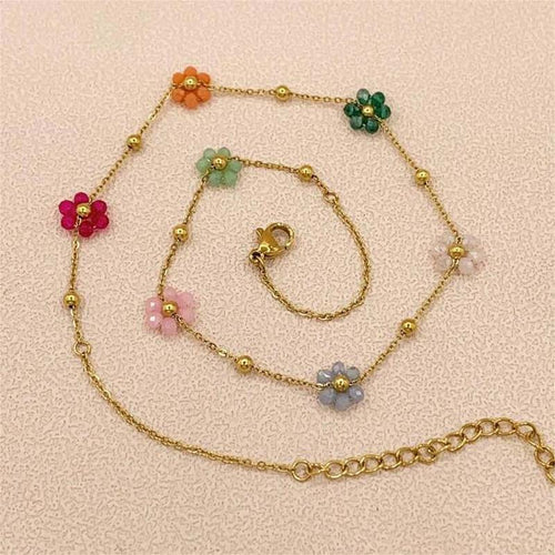 Böhmische Blumen Halskette | Shop Nory