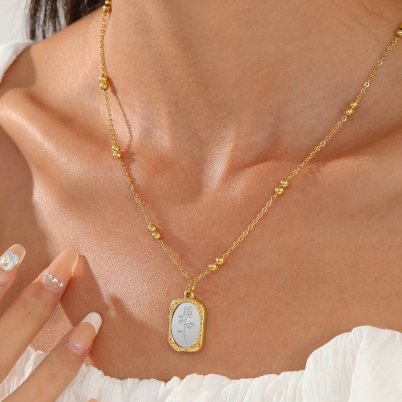 Reflektierende Halskette Im Retro-Stil | Shop Nory
