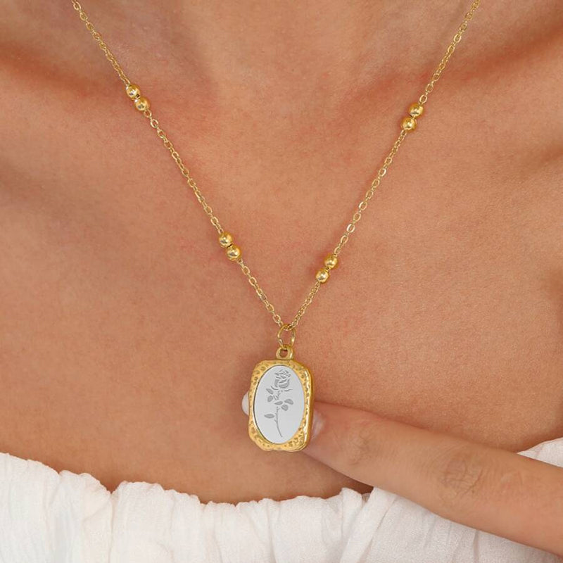 Reflektierende Halskette Im Retro-Stil | Shop Nory
