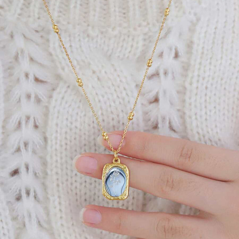 Reflektierende Halskette Im Retro-Stil | Shop Nory