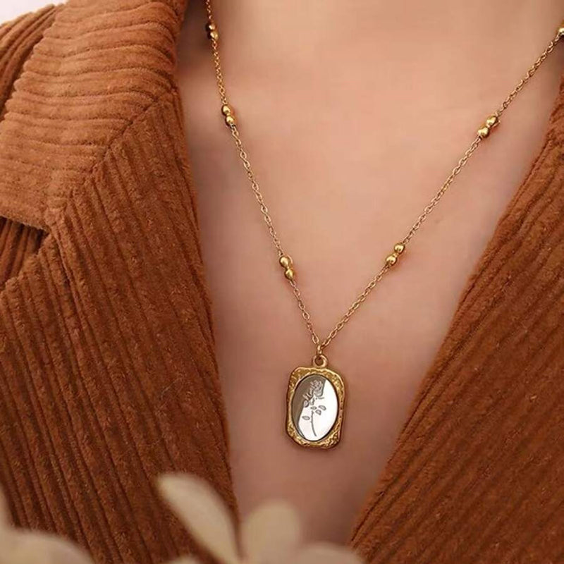Reflektierende Halskette Im Retro-Stil | Shop Nory