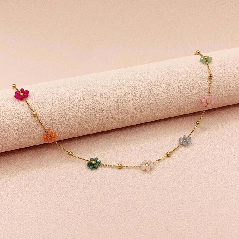 Böhmische Blumen Halskette | Shop Nory