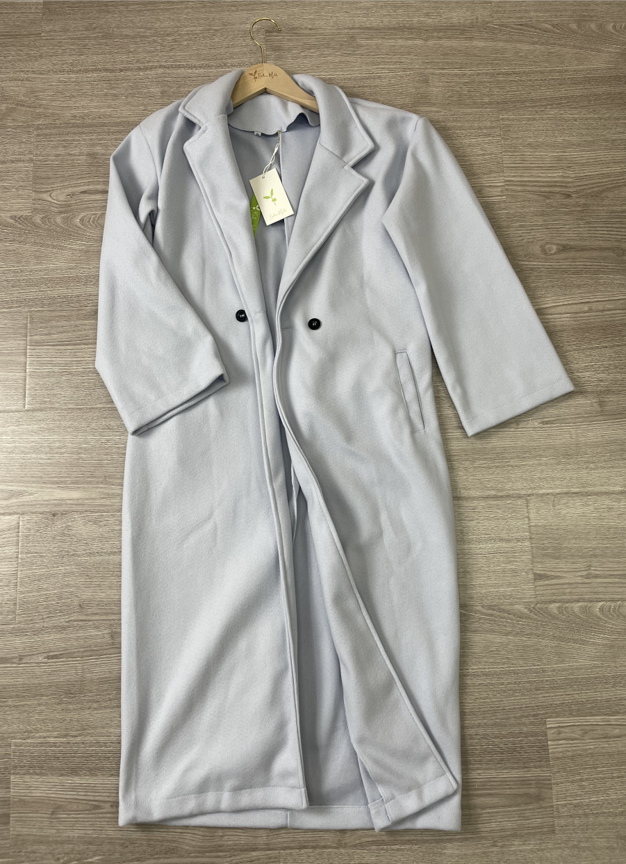 Longline-Trenchcoat für Frauen