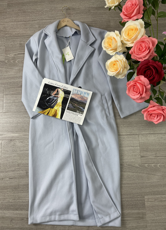 Longline-Trenchcoat für Frauen