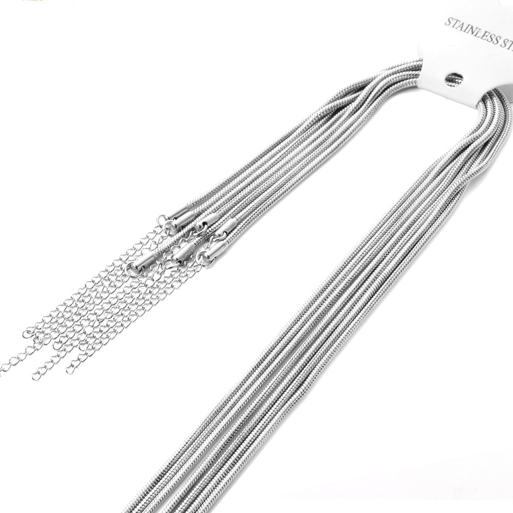 Damen Edelstahl Kette mit verstellbarem Verschluss Shop Nory