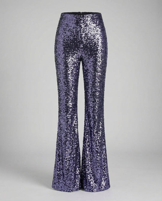 Glamouröse Herbst Paillettenhose