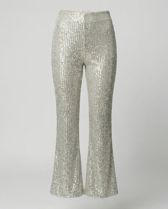 Glamouröse Herbst Paillettenhose