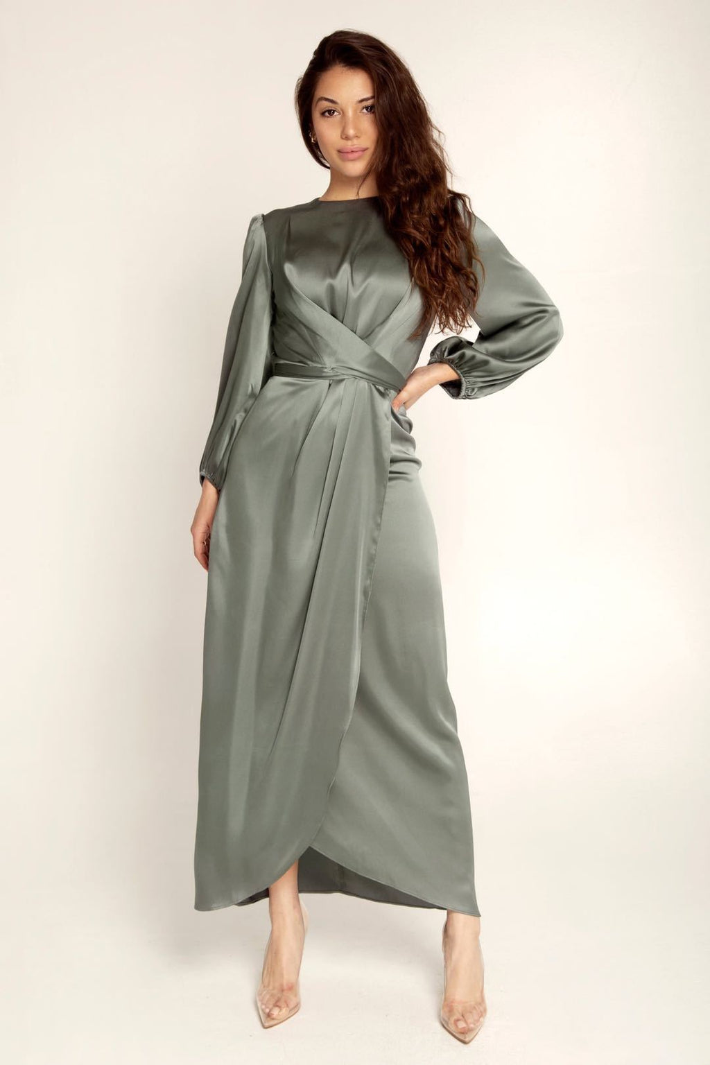 Trim Feminines und Elegantes Tunikakleid