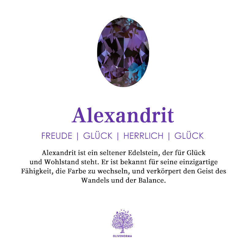 Mondstern-Farbwechselnder Alexandrit- und Amethyst-Verlobungsring | Shop Nory