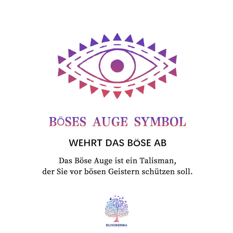 "Du wirst immer beschützt sein" - Böser Blick Halskette | Shop Nory