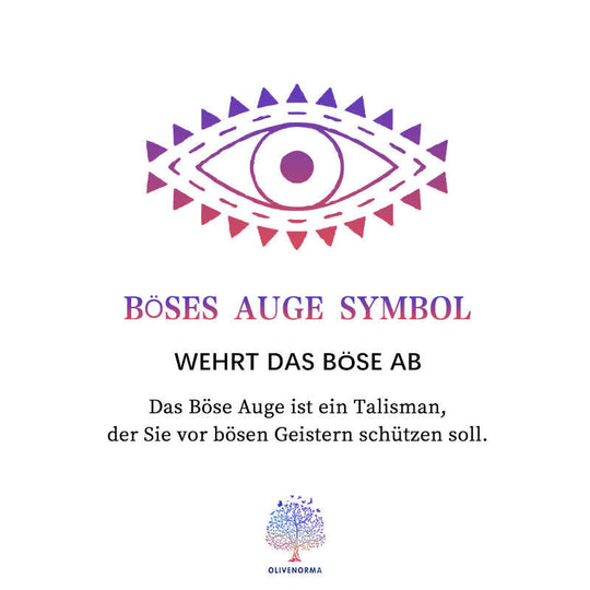 "Du wirst immer beschützt sein" - Böser Blick Halskette | Shop Nory