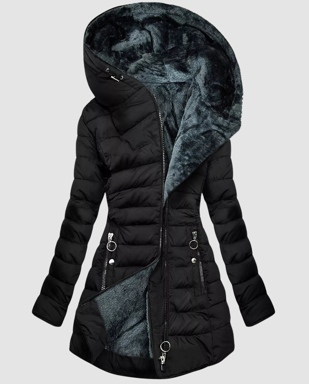 Lange Winterjacke Damen