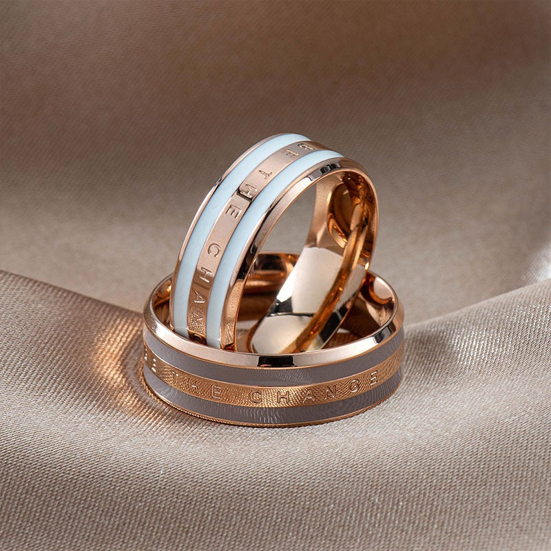 Damen modischer Ring mit kontrastierenden Elementen Shop Nory