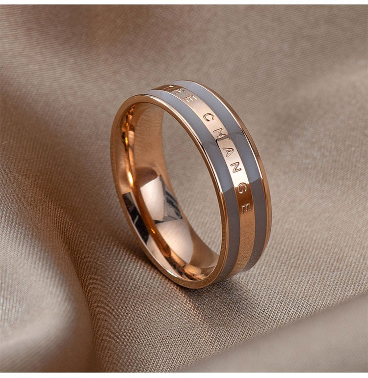 Damen modischer Ring mit kontrastierenden Elementen Shop Nory