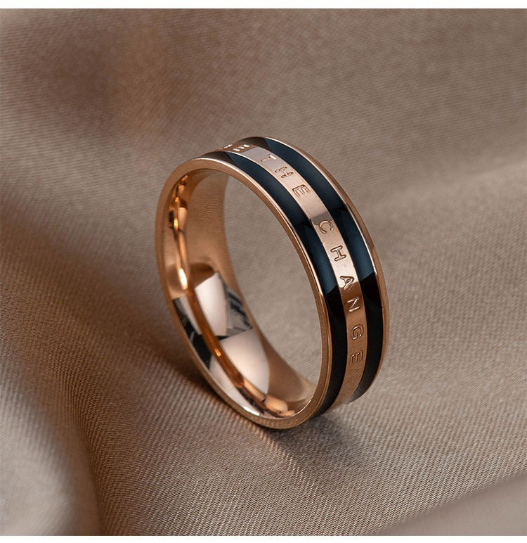 Damen modischer Ring mit kontrastierenden Elementen Shop Nory