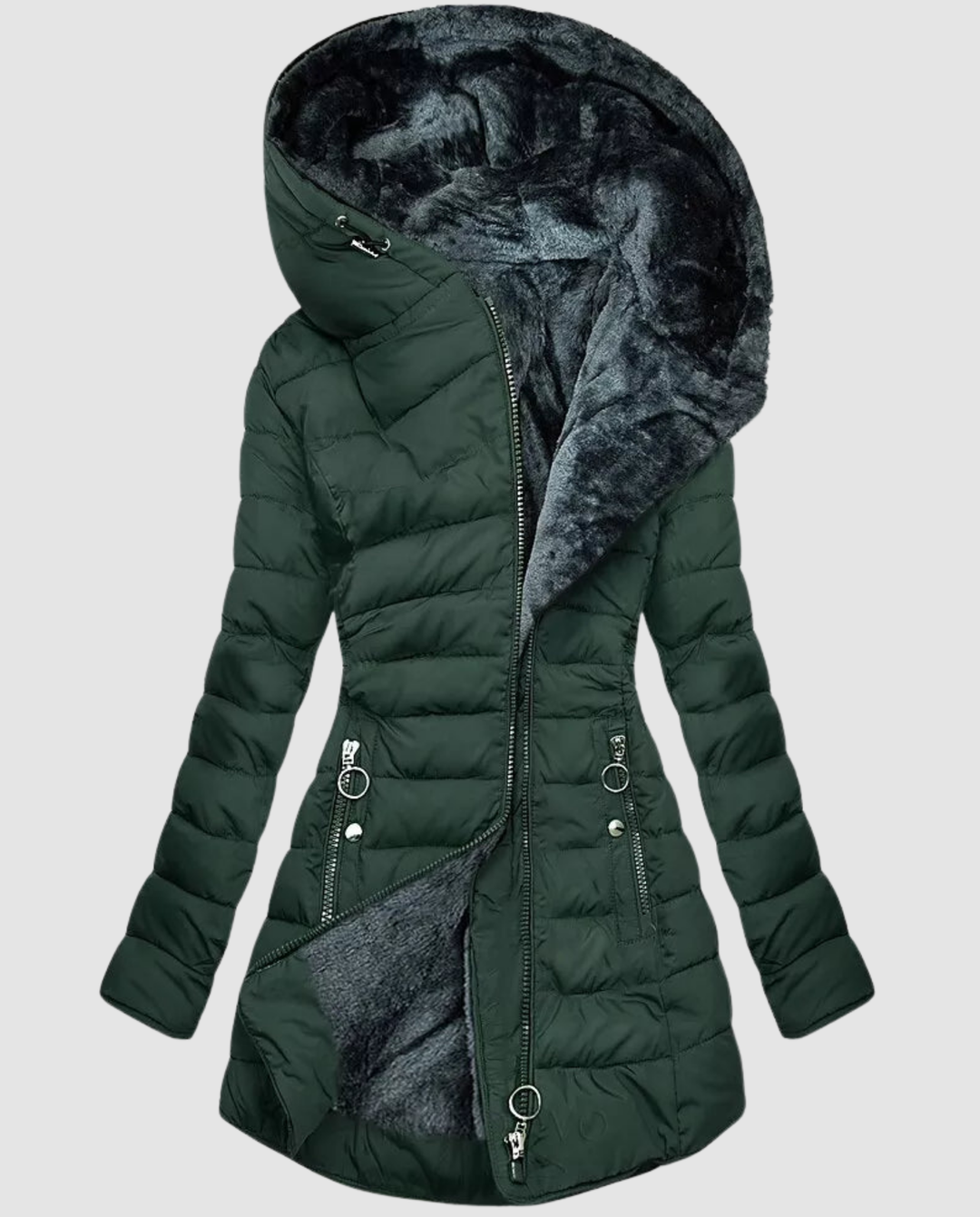 Lange Winterjacke Damen