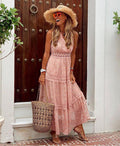 Schönes Sommerkleid aus Boho-Spitze