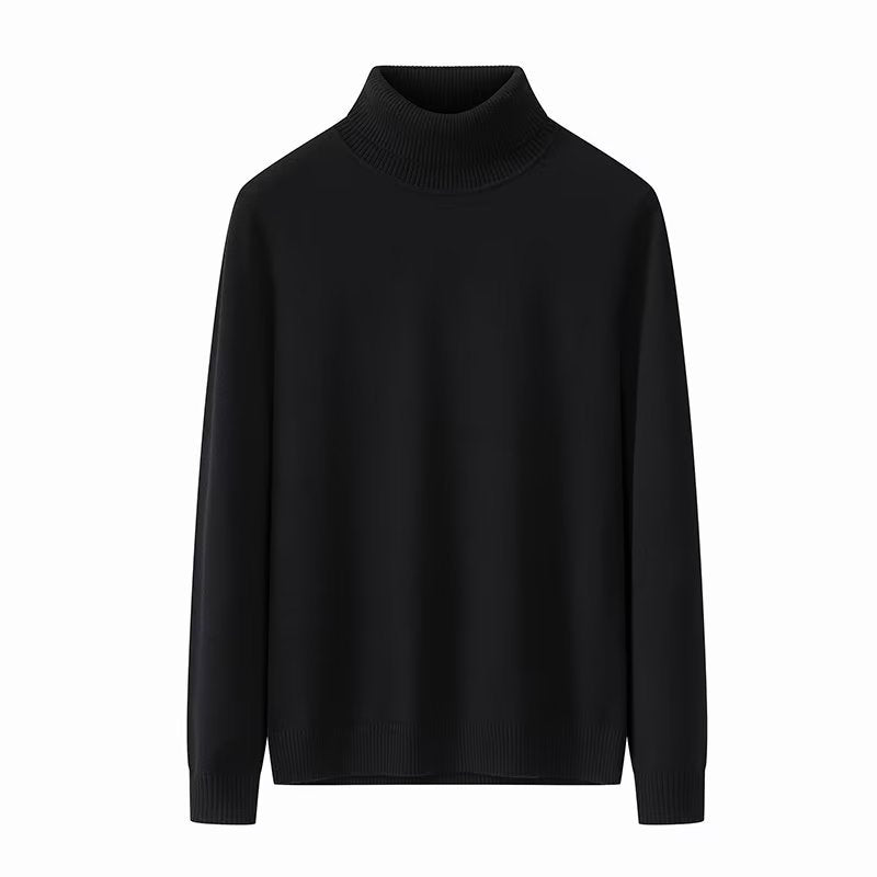 Herren-Rollkragenpullover, modisch, vielseitig kombinierbar