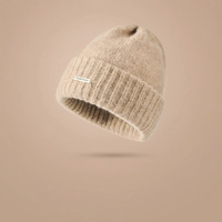 Eisenschild Feinstrick-Mütze Khaki