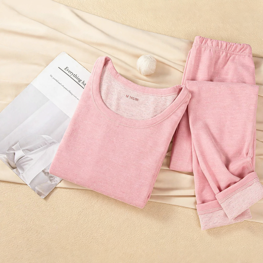 Damen Thermo-Set mit Kaschmir und Seide