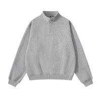 Fleece Leinen-Grau