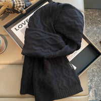 Schwarz 100% Wolle